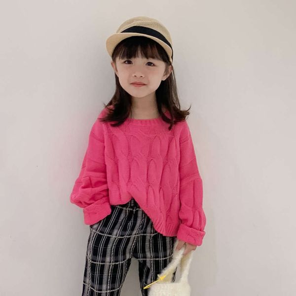 short sve spring long girls' sweater warm fashion cute sweet loose children's wear bottom coat, Blue
short sve spring long girls' sweater warm fashion cute sweet loose children's wear bottom coat, Blue