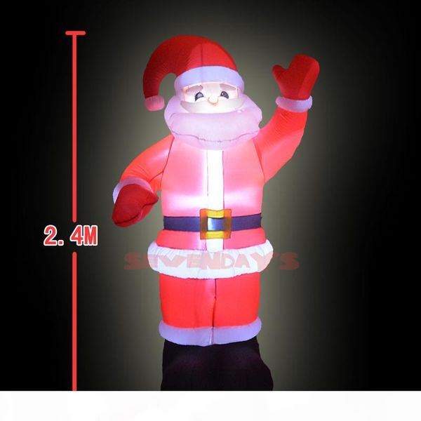 2.4m inflatable waving hand father christmas inflatable santa claus cute xmas decoration 8ft outdoor inflatable statues
2.4m inflatable waving hand father christmas inflatable santa claus cute xmas decoration 8ft outdoor inflatable statues
