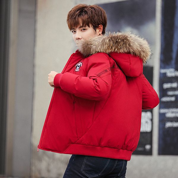the new outdoor canadian down a short section of the influx of new winter men goose snow mantra thickening, Black
the new outdoor canadian down a short section of the influx of new winter men goose snow mantra thickening, Black