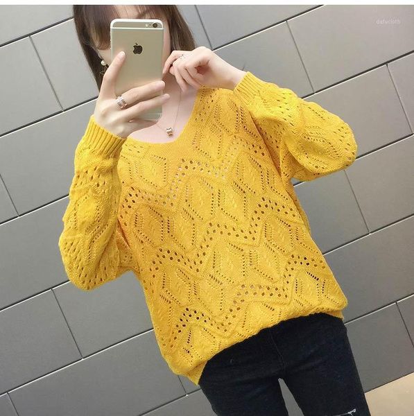 summer hollow out knitted pullover sweater loose deep v neck v-neck knitted casual ruched sweaters 1, White;black
summer hollow out knitted pullover sweater loose deep v neck v-neck knitted casual ruched sweaters 1, White;black