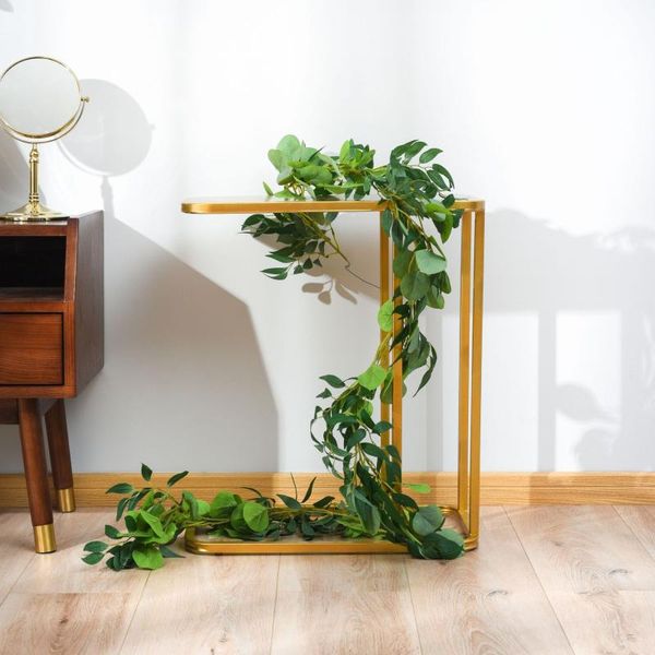 decorative flowers & wreaths 2 meters eucalyptus leaf vine artificial plant home wedding decoration green plastic crafts rattan for door
decorative flowers & wreaths 2 meters eucalyptus leaf vine artificial plant home wedding decoration green plastic crafts rattan for door