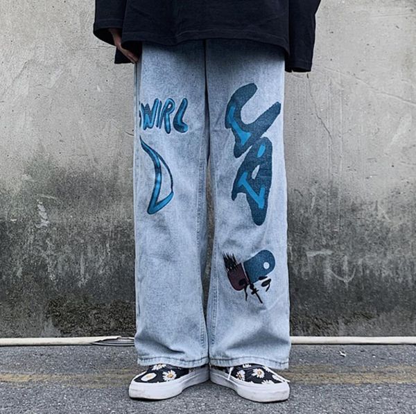 graffiti jeans for men 2020 autumn hip hop punk streetwear straight casual biker denim trousers man w1108, Blue
graffiti jeans for men 2020 autumn hip hop punk streetwear straight casual biker denim trousers man w1108, Blue