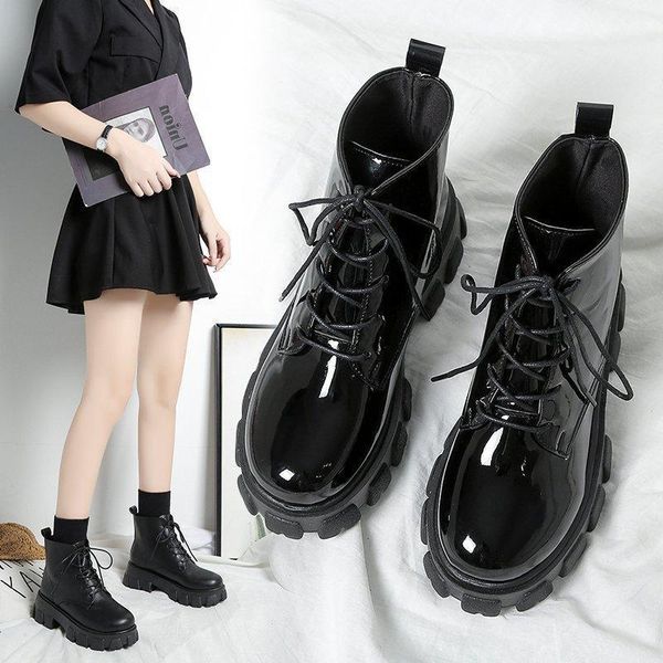 boots women 2021 winter footwear lace up luxury designer shoes round toe flat heel rubber ankle fashion rock med autumn1, Black
boots women 2021 winter footwear lace up luxury designer shoes round toe flat heel rubber ankle fashion rock med autumn1, Black