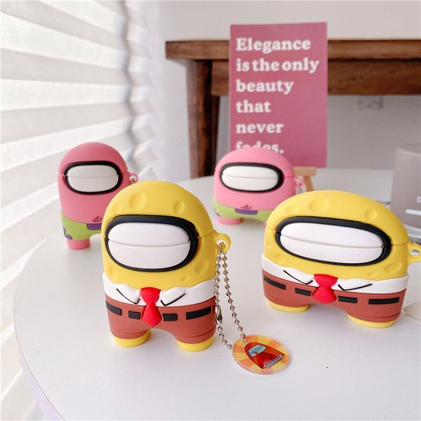 cartoon anime headphone cases for airpods pro 3 case 3d cute game among us cover soft silicone earpod case for air pods 2 case keychain
cartoon anime headphone cases for airpods pro 3 case 3d cute game among us cover soft silicone earpod case for air pods 2 case keychain