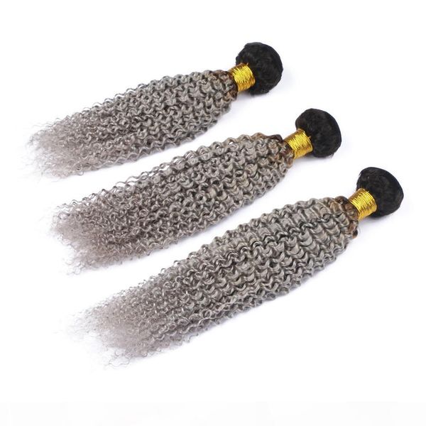 #1b grey ombre virgin peruvian human hair weave 3pcs kinky curly black and silver grey ombre human hair bundles weft extensions 10-30, Black;brown
#1b grey ombre virgin peruvian human hair weave 3pcs kinky curly black and silver grey ombre human hair bundles weft extensions 10-30, Black;brown