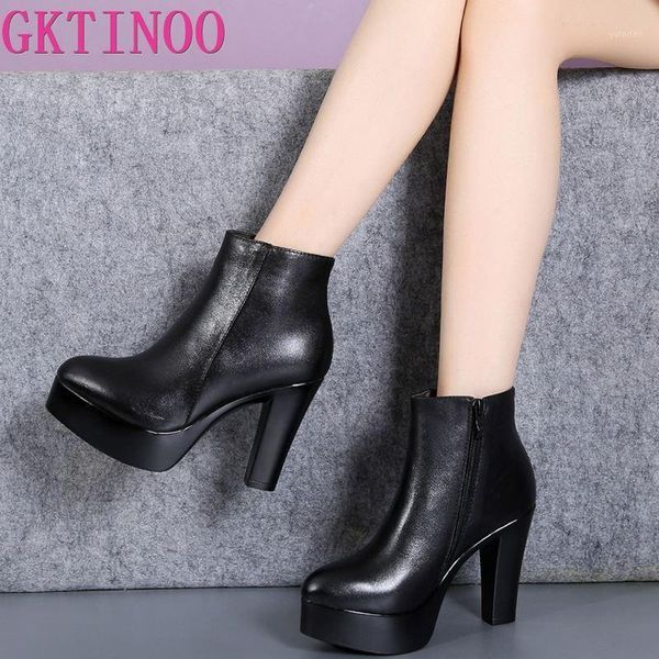 gktinoo 2020 genuine leather autumn winter boots shoes women ankle boots female high heels women boot platform shoes1, Black
gktinoo 2020 genuine leather autumn winter boots shoes women ankle boots female high heels women boot platform shoes1, Black