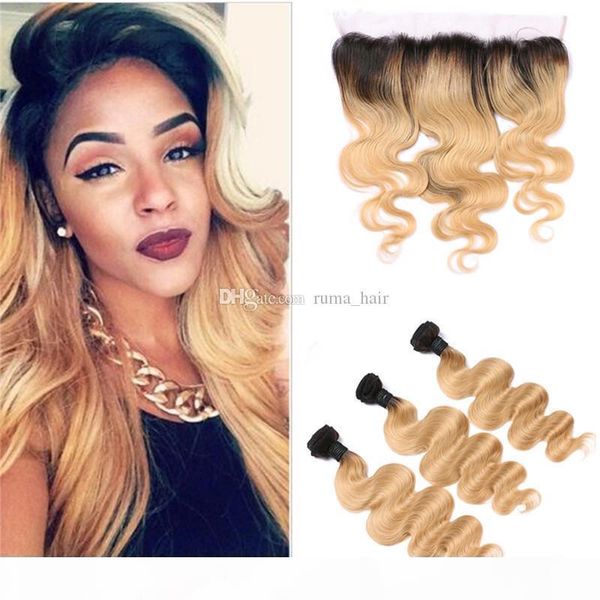 8a grade 1b 27 honey blonde ombre hair weave with lace frontal pre plucked brazilian human virgin body wave hair with lace frontal, Black;brown
8a grade 1b 27 honey blonde ombre hair weave with lace frontal pre plucked brazilian human virgin body wave hair with lace frontal, Black;brown