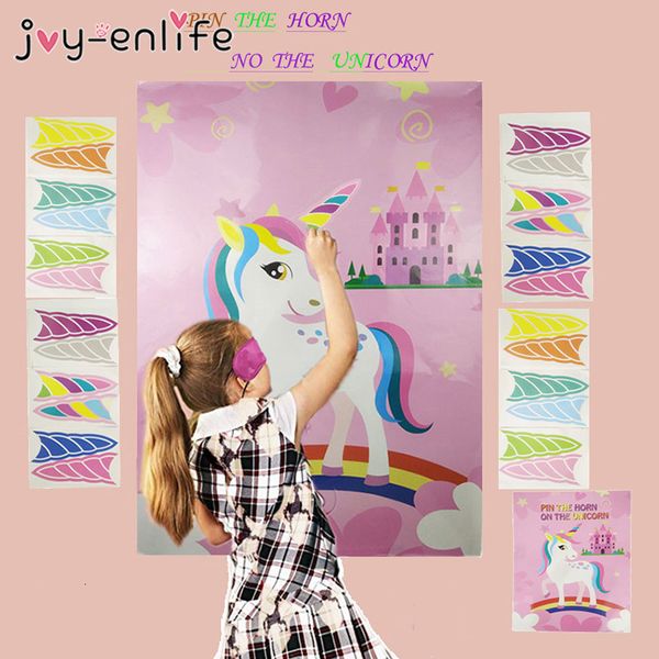 game pin horn on the 72x54cm paper wall stickers home decoration unicorn birthday party supplies
game pin horn on the 72x54cm paper wall stickers home decoration unicorn birthday party supplies