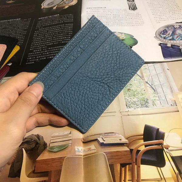 promotion new cow leather men women card holder thin cowhide real leather mini short wallet simple design purse, Brown;gray
promotion new cow leather men women card holder thin cowhide real leather mini short wallet simple design purse, Brown;gray