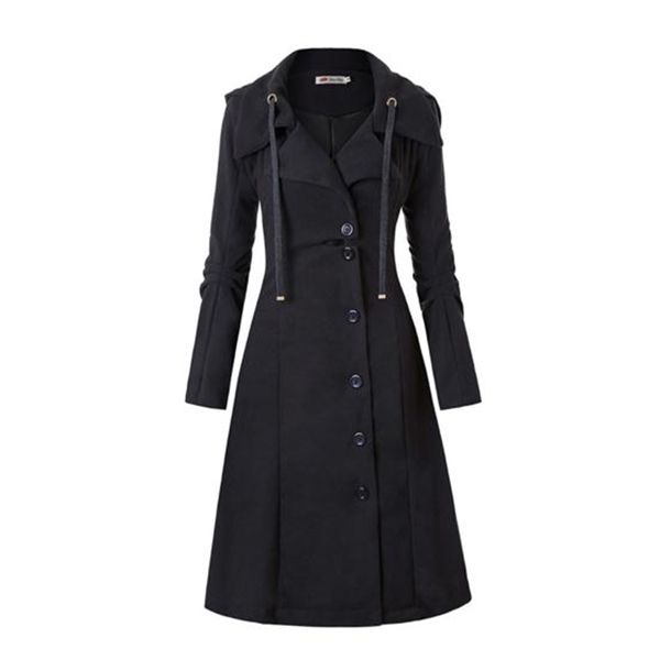 retro long trench winter black stand collar gothic elegant women coat vintage female warmx1020
retro long trench winter black stand collar gothic elegant women coat vintage female warmx1020