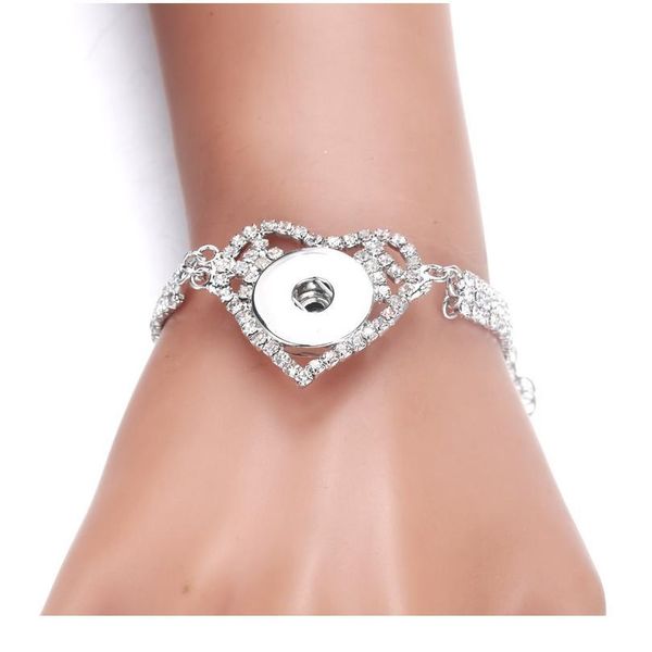 fashion charms rhinestone heart crystal snap bracelet fit 18mm snap buttons snap jewelry women jewelry wholesale jllvxc, Golden;silver
fashion charms rhinestone heart crystal snap bracelet fit 18mm snap buttons snap jewelry women jewelry wholesale jllvxc, Golden;silver