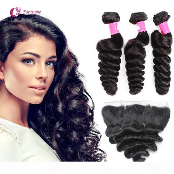 7a virgin brazilian loose wavy hair bundles with lace frontal closure 1b peruvian human hair bundles with frontal deal forawme part, Black
7a virgin brazilian loose wavy hair bundles with lace frontal closure 1b peruvian human hair bundles with frontal deal forawme part, Black