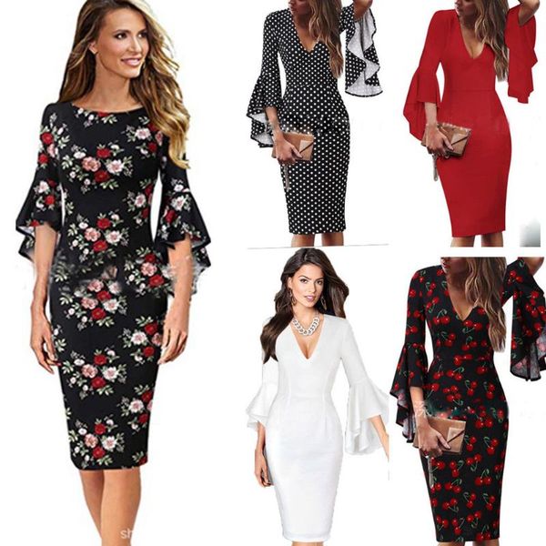 casual dresses style elegant women v-neck dress formal plain bodycon flare sleeve spring print dot skinny soft, Black;gray
casual dresses style elegant women v-neck dress formal plain bodycon flare sleeve spring print dot skinny soft, Black;gray