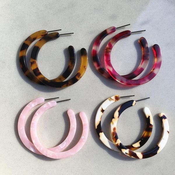 hoop & huggie ujbox japanese korean acetate earrings women beautiful amazing pink purple leopard acetic acid, Golden;silver
hoop & huggie ujbox japanese korean acetate earrings women beautiful amazing pink purple leopard acetic acid, Golden;silver