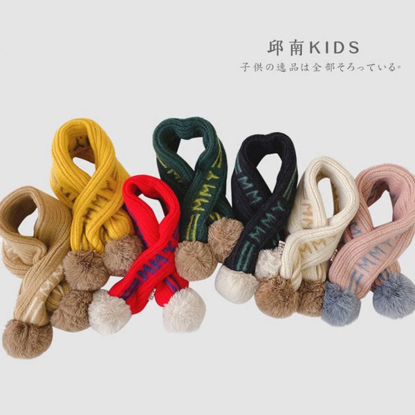 thickened qiunan children's scarf new korean warm letter jacquard knitting wool baby neck in winter, Red;brown
thickened qiunan children's scarf new korean warm letter jacquard knitting wool baby neck in winter, Red;brown