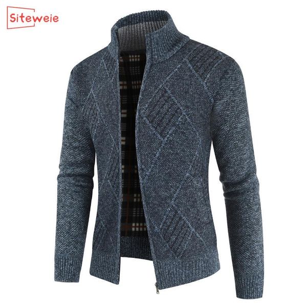 men's sweaters siteweie knit winter coats jacket cardigan stand collar zipper knitted fashion fleece thermal men g595, White;black
men's sweaters siteweie knit winter coats jacket cardigan stand collar zipper knitted fashion fleece thermal men g595, White;black
