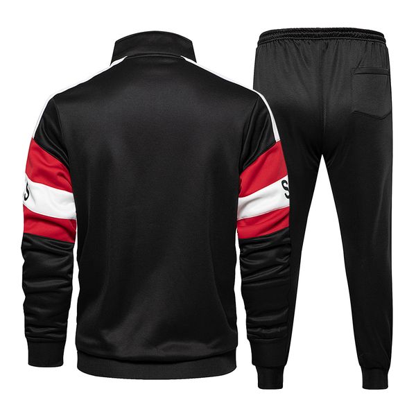 2021 new mens casual autumn tracksuit male sportswear jacket+pant sportsuit printing brand clothing sets fashion men jogger running ospx, Gray
2021 new mens casual autumn tracksuit male sportswear jacket+pant sportsuit printing brand clothing sets fashion men jogger running ospx, Gray