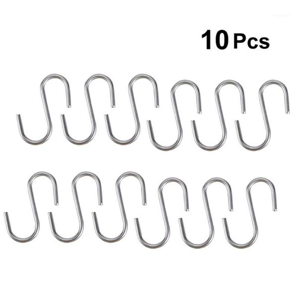 hooks & rails 10 pcs heavy duty s shaped kitchen spoon pan pot utensils hangers clasp over the door closet clothes rack tool1
hooks & rails 10 pcs heavy duty s shaped kitchen spoon pan pot utensils hangers clasp over the door closet clothes rack tool1