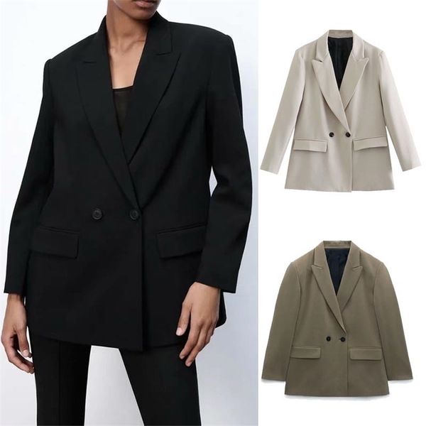 woman loose double-breasted blazer suit collar button 3-color suit women's jackets suits jacket party formal wear 220114, White;black
woman loose double-breasted blazer suit collar button 3-color suit women's jackets suits jacket party formal wear 220114, White;black