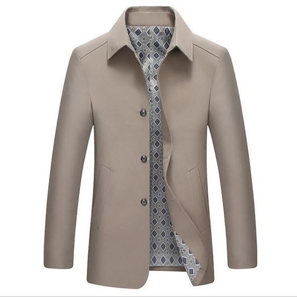 men's trench coats autumn winter luxurious men business coat long solid color fashion streetwear two styles, Tan;black
men's trench coats autumn winter luxurious men business coat long solid color fashion streetwear two styles, Tan;black