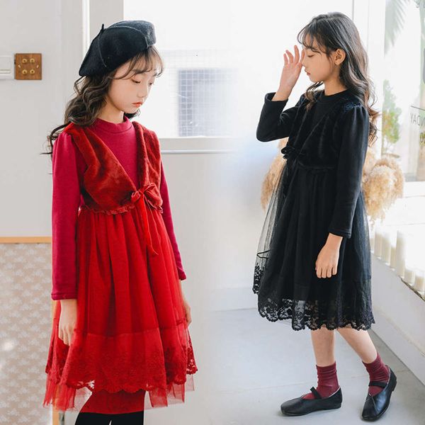 drs 19031 girls' korean autumn winter 2020 new and thickened fake two plush princs lace skirt, Red;yellow
drs 19031 girls' korean autumn winter 2020 new and thickened fake two plush princs lace skirt, Red;yellow