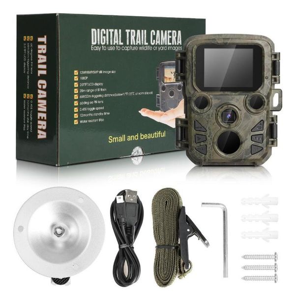 trail camera 12mp 1080p hunting camera ir night vision wildlife led hunting cameras