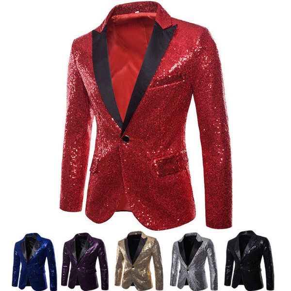 men's suits & blazers men 2021 blazer sequin stage performer formal host suit bridegroom tuxedos star s-2xl, White;black
men's suits & blazers men 2021 blazer sequin stage performer formal host suit bridegroom tuxedos star s-2xl, White;black