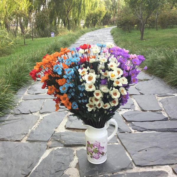 10pcs 5 heads pe rose flower wedding flower table decorations floral fillers for arrangement decorative
10pcs 5 heads pe rose flower wedding flower table decorations floral fillers for arrangement decorative