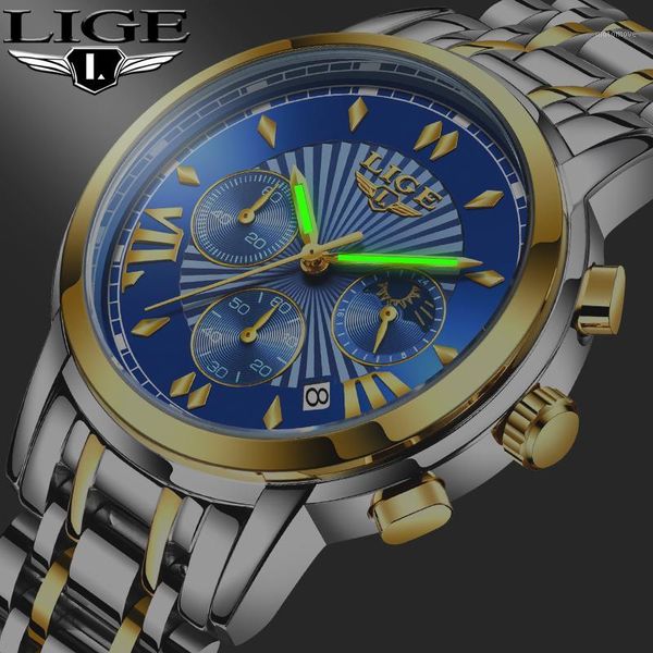 wristwatches relojes hombre 2021 lige fashion men sport chronograph watch luxury business stainless steel waterproof watches for men1, Slivery;brown
wristwatches relojes hombre 2021 lige fashion men sport chronograph watch luxury business stainless steel waterproof watches for men1, Slivery;brown