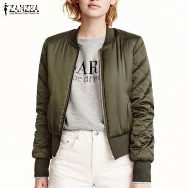 zanzea women bomber jackets 2020 winter warm coats long sleeve casual solid slim short jackets fashion outerwear plus size s-5xl1, Black;brown
zanzea women bomber jackets 2020 winter warm coats long sleeve casual solid slim short jackets fashion outerwear plus size s-5xl1, Black;brown