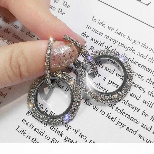 new diamond earrings fashion creative long earrings earings for women temperament diamonds geometric circle stud earring earrings jewelry, Golden;silver
new diamond earrings fashion creative long earrings earings for women temperament diamonds geometric circle stud earring earrings jewelry, Golden;silver