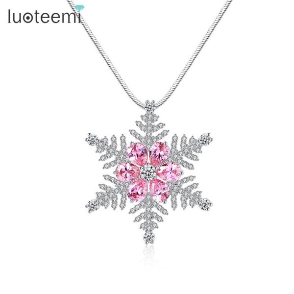 pendant necklaces luoteemi 2021 arrival fashion snowflake shiny cz zircon ladies long chain for women christmas gift jewelry, Silver
pendant necklaces luoteemi 2021 arrival fashion snowflake shiny cz zircon ladies long chain for women christmas gift jewelry, Silver