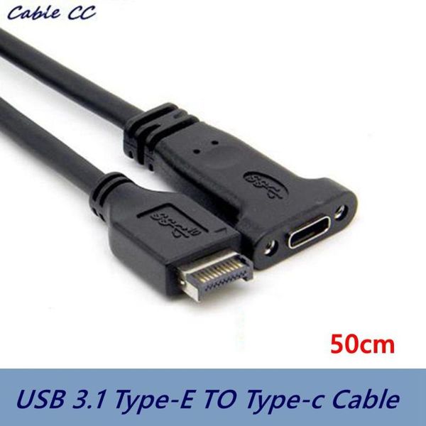 computer cables & connectors usb 3.1 front panel header type-e to usb-c type c female connector extension wire cable with mount screw 0.5m
computer cables & connectors usb 3.1 front panel header type-e to usb-c type c female connector extension wire cable with mount screw 0.5m