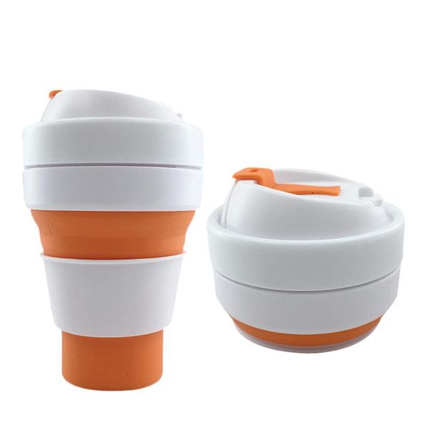 12oz silicone travel tumbler collapsible coffee mug 350ml folding cup with leak proof lid and preventing ring
12oz silicone travel tumbler collapsible coffee mug 350ml folding cup with leak proof lid and preventing ring