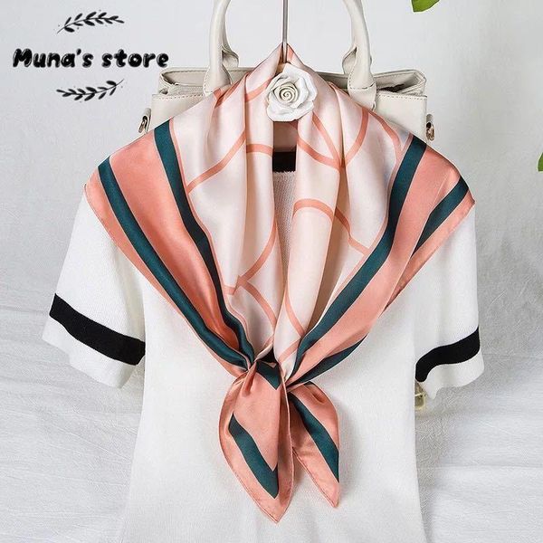 scarves square silk scarf women fashion print small neck scarfs office lady hair band foulard hand kerchief female bandana shawl2021, Blue;gray
scarves square silk scarf women fashion print small neck scarfs office lady hair band foulard hand kerchief female bandana shawl2021, Blue;gray