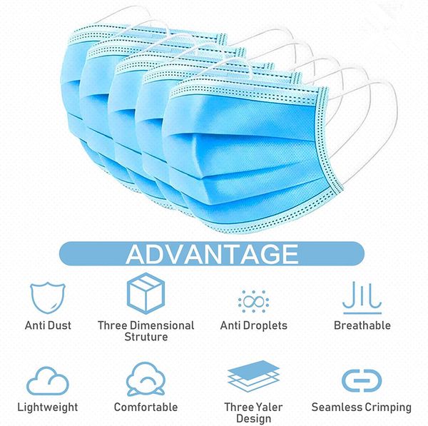 in stockmask disposable non wove 3 layer ply filter mask mouth face mask breathable earloops motorcycle face mask
in stockmask disposable non wove 3 layer ply filter mask mouth face mask breathable earloops motorcycle face mask