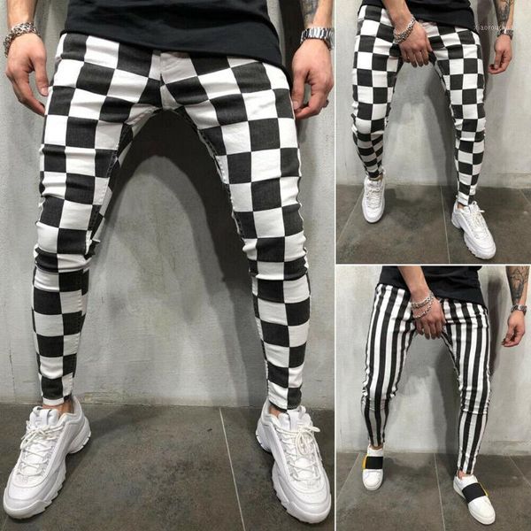 cool men's fashion slim jogger skinny pencil pants comfortable striped plaid hip hop casual pants s-xxl1, Black
cool men's fashion slim jogger skinny pencil pants comfortable striped plaid hip hop casual pants s-xxl1, Black