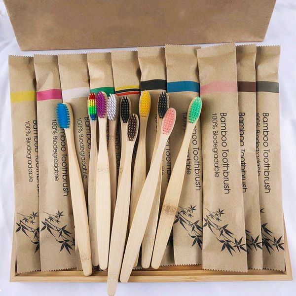 flat handle bamboo toothbrush l travel kraft packaging sharpened hair nylon bristle gingiva protection environment friendly
flat handle bamboo toothbrush l travel kraft packaging sharpened hair nylon bristle gingiva protection environment friendly