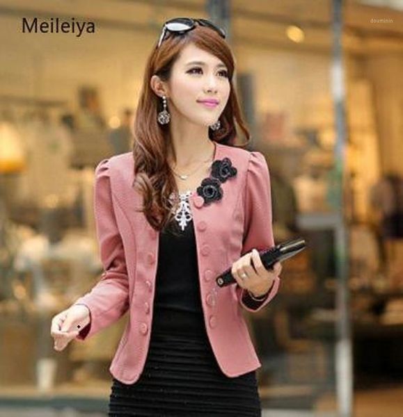 2018 autumn women's slim casual temperament double-breasted short large size small suit blazer feminino1, White;black
2018 autumn women's slim casual temperament double-breasted short large size small suit blazer feminino1, White;black