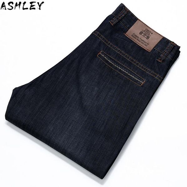 mens thin loose jeans straight classic denim jeans for black blue high waist pant summer 2020 size 29-38 40 42
mens thin loose jeans straight classic denim jeans for black blue high waist pant summer 2020 size 29-38 40 42