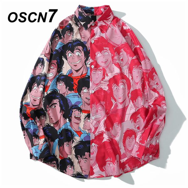 oscn7 casual printed long sleeve shirt men high high streetwear 2020 fall women shirt retro shirts harujuku mens shirt 305 1021, White;black
oscn7 casual printed long sleeve shirt men high high streetwear 2020 fall women shirt retro shirts harujuku mens shirt 305 1021, White;black