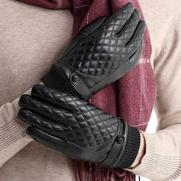 men' warm plush in winter riding windproof and cold proof motorcycles touch screen pu leather gloves for men, Blue;gray
men' warm plush in winter riding windproof and cold proof motorcycles touch screen pu leather gloves for men, Blue;gray