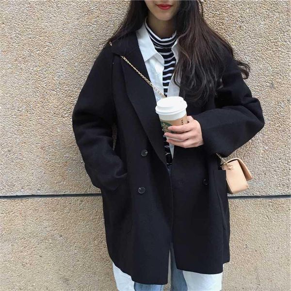 woolen coat women's long winter new abrigos mujer invierno coat women wool & blends jacket long irregular windbreaker1, Black
woolen coat women's long winter new abrigos mujer invierno coat women wool & blends jacket long irregular windbreaker1, Black
