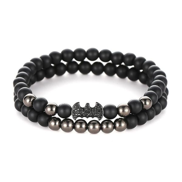 bat chivalry bracelet men 2020 new fashion men bracelet zircon 6mm copper bead for jewelry gifts, Golden;silver
bat chivalry bracelet men 2020 new fashion men bracelet zircon 6mm copper bead for jewelry gifts, Golden;silver