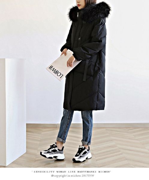 new women's fashionable coats winter 2021 female mid-length more down padded loose coat thin and thick woman parkas iefd, Black
new women's fashionable coats winter 2021 female mid-length more down padded loose coat thin and thick woman parkas iefd, Black