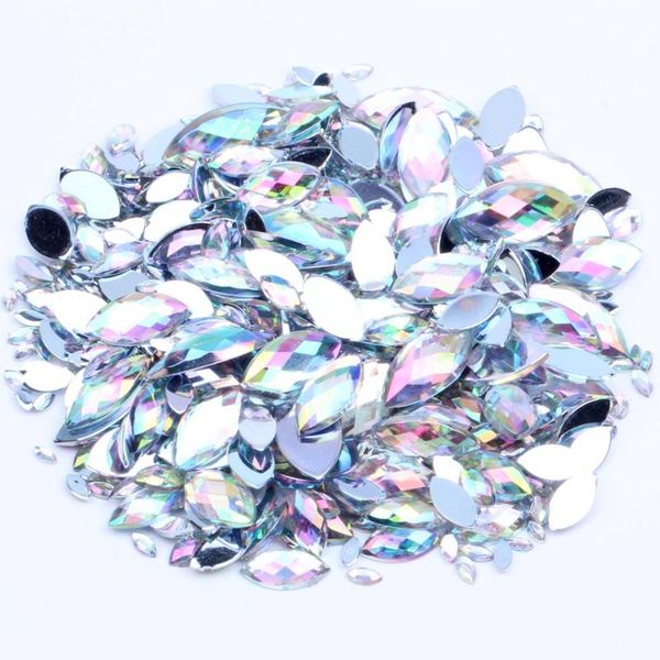 1.5x3mm 300pcs acrylic craft diy gems flatback marquise earth facets ab colors rhinestone strass high shine nail art, Silver;gold
1.5x3mm 300pcs acrylic craft diy gems flatback marquise earth facets ab colors rhinestone strass high shine nail art, Silver;gold