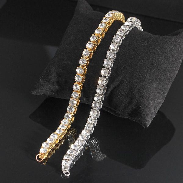 link, chain fashion gold silver color iced out bracelet men hip hop jewelry women bling rhinestones crystal gift, Black
link, chain fashion gold silver color iced out bracelet men hip hop jewelry women bling rhinestones crystal gift, Black