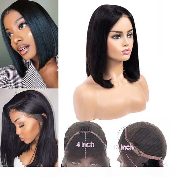 short ear to ear lace lace frontal human hair wigs bob wig 13x4 lace wig for black women brazilian straight hair bob wigs, Black;brown
short ear to ear lace lace frontal human hair wigs bob wig 13x4 lace wig for black women brazilian straight hair bob wigs, Black;brown
