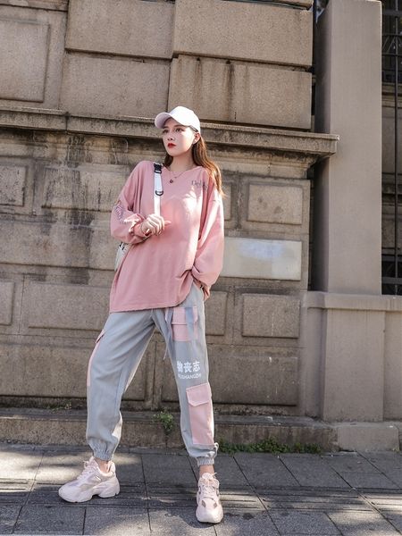 1njcz спортивного костюма осень весны спорт fashionsuit fashionand женщины досуг студент из двух частей набора рыхлого зима хип-хоп красивый, Gray
1njcz спортивного костюма осень весны спорт fashionsuit fashionand женщины досуг студент из двух частей набора рыхлого зима хип-хоп красивый, Gray