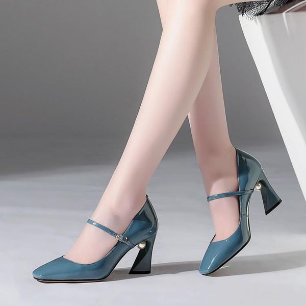 oversized 9 12 ladies high heels women shoes woman pumps shallow pearl heel single shoes with square head buckle, Black
oversized 9 12 ladies high heels women shoes woman pumps shallow pearl heel single shoes with square head buckle, Black
